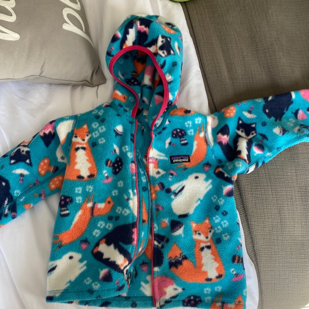 Patagonia toddler fleece jacket coat 3t